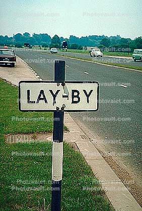 LAY-BY, Bagshot England, 1950s