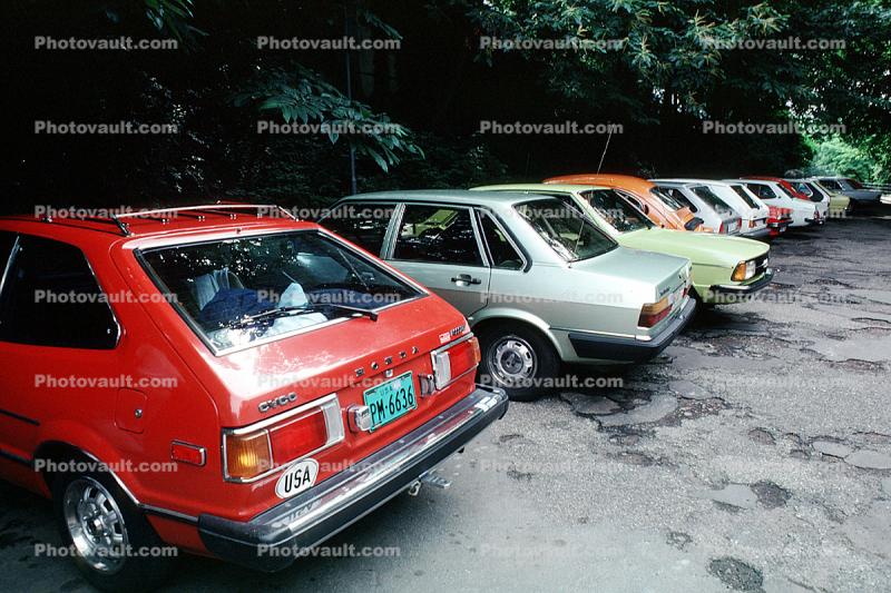 Parking Lot, Honda Civic, Germany, Cars, vehicles, 1970s