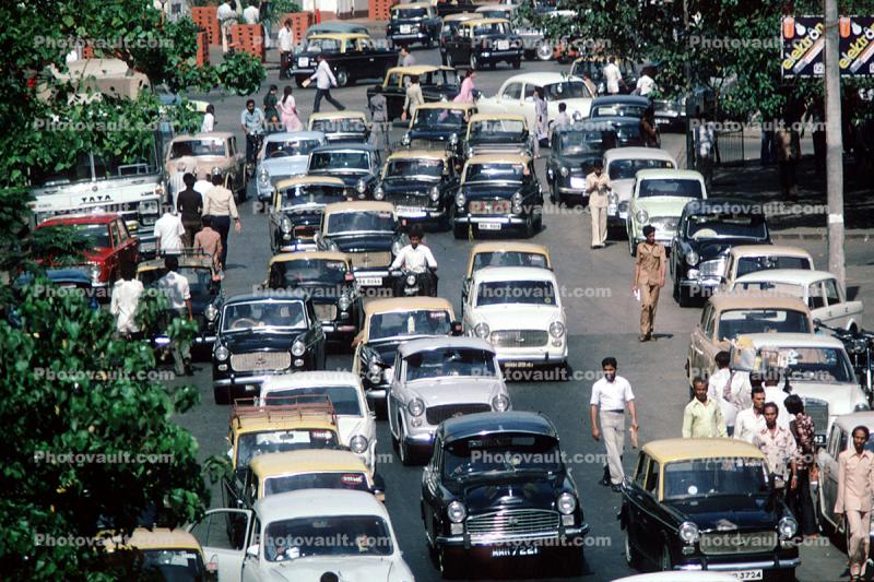 Level-F traffic, Mumbai (Bombay), India, Car, Automobile, Vehicle