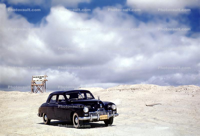 Packard 4-door sedan, Car, Vehicle, 1950s