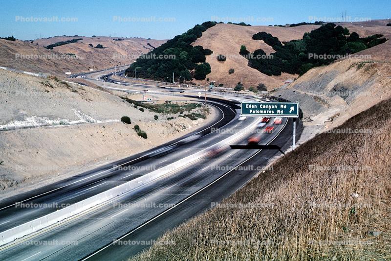 Eden Canyon Road, Castro Valley, Interstate Highway I-580