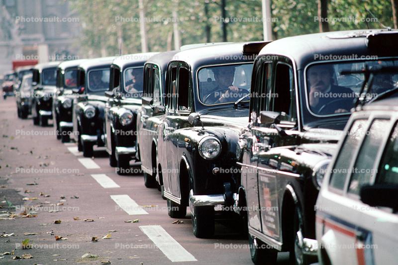 taxi, London, Car, Automobile, Vehicle