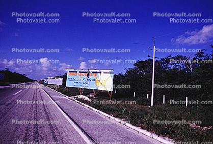 Road to Cancun, highway, Yucatan Peninsula