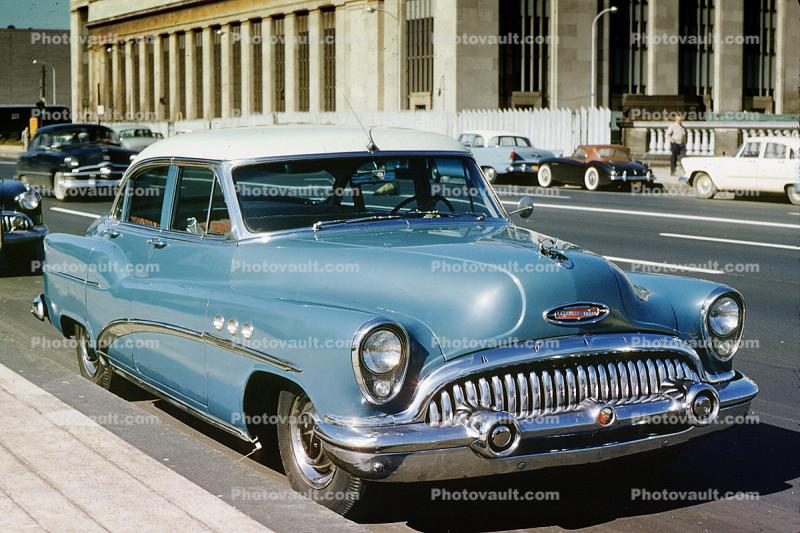 1953 Buick Super, Car, automobile, 1950s