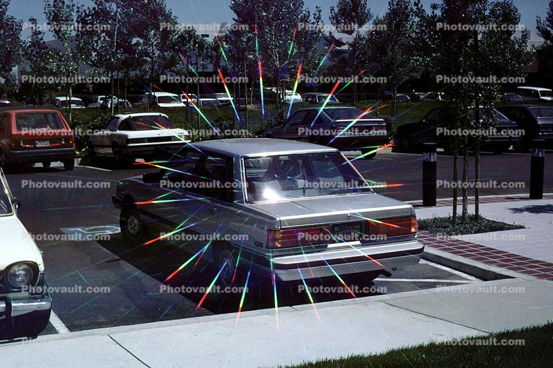 Parking Lot, Toyota Camry 1985, 1980s
