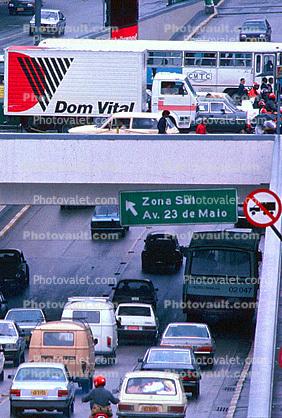 Level-F traffic, Sao Paulo, Brazil