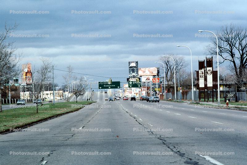 Road, Street, Highway, Detroit