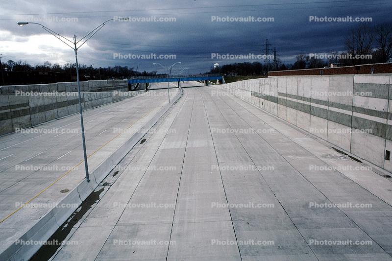 Empty Road, Highway, Detroit
