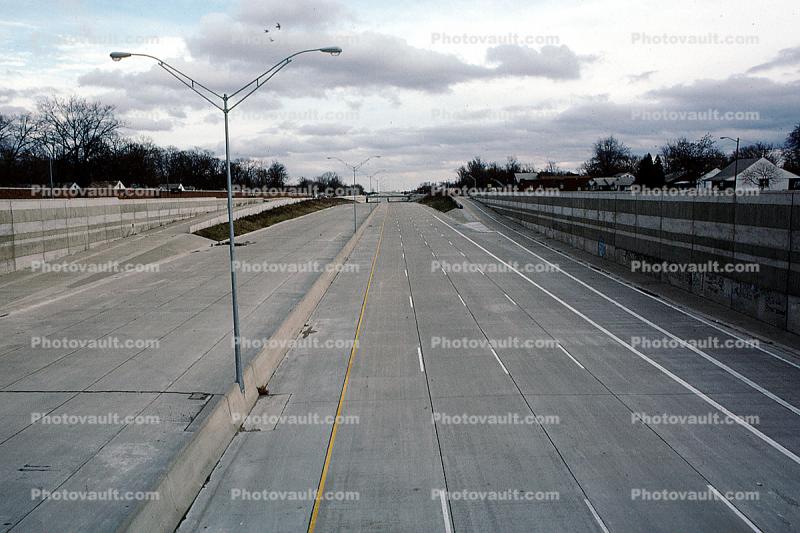Empty Road, Highway, Detroit