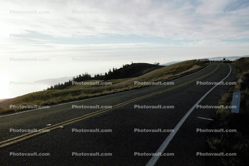 Highway, Roadway, Road, Mount Tamalpais