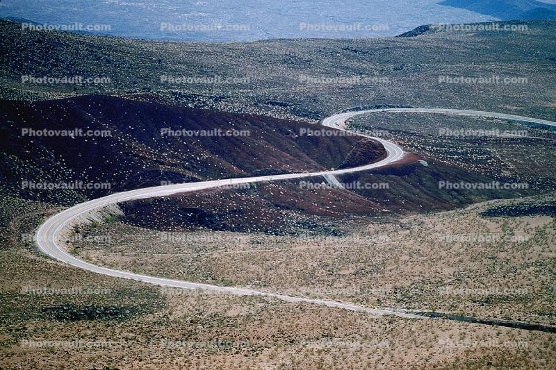 west of Death Valley, Highway, Roadway, Road, S-Curve