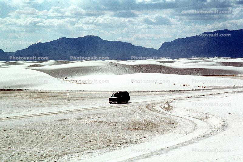 Highway, Roadway, Road, White Sands National Monument, New Mexico