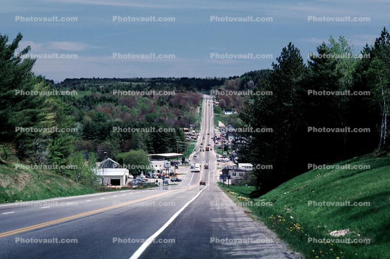 Highway-1, Roadway, Road, Maine Coast