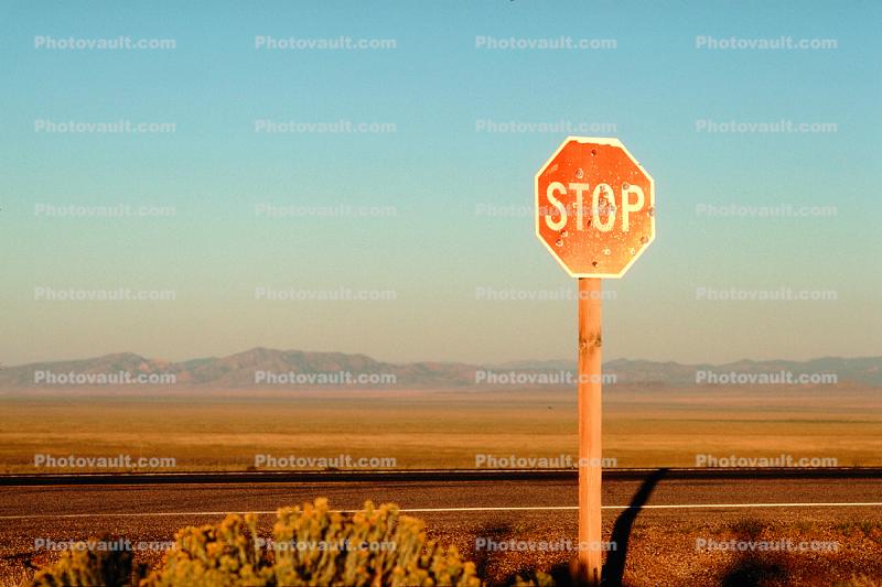 STOP, Supai, Highway, Roadway, Road