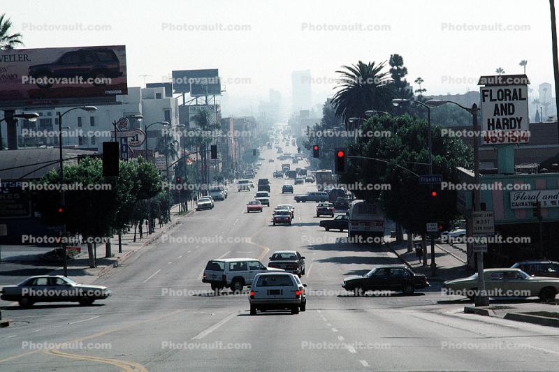 car, automobile, Vehicle, Sedan, City Street, Floral and Hardy, Olympic Blvd, Beverly Hills