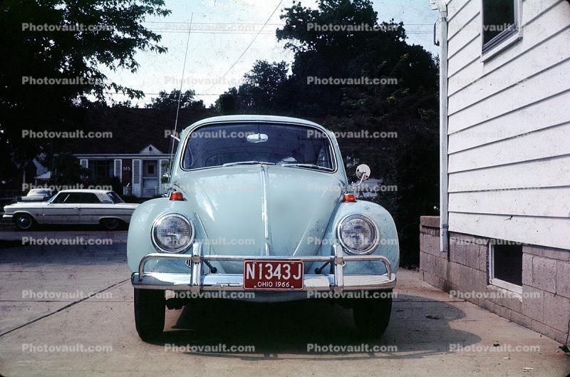 Volkswagen Bug, automobile, Ohio, 1966, 1960s