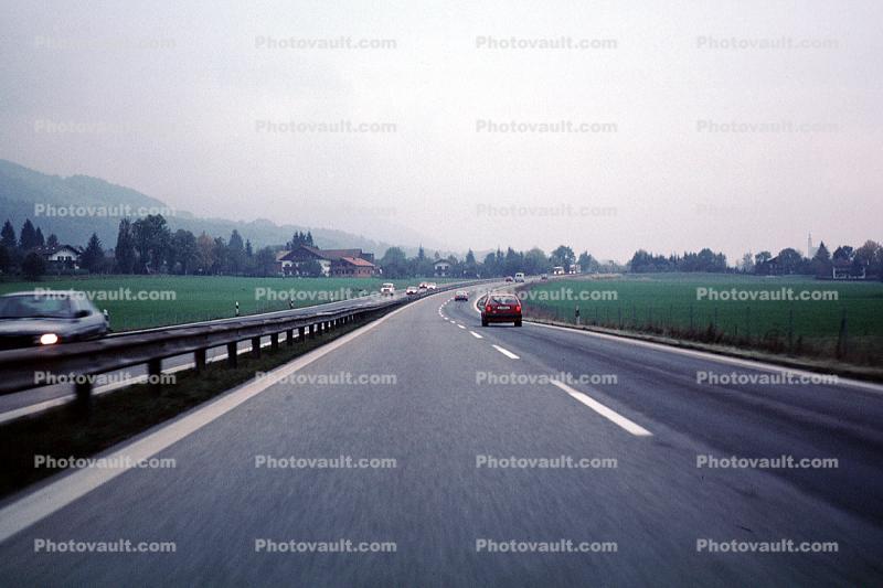 Bavaria, Autobahn, Highway, Roadway, Road