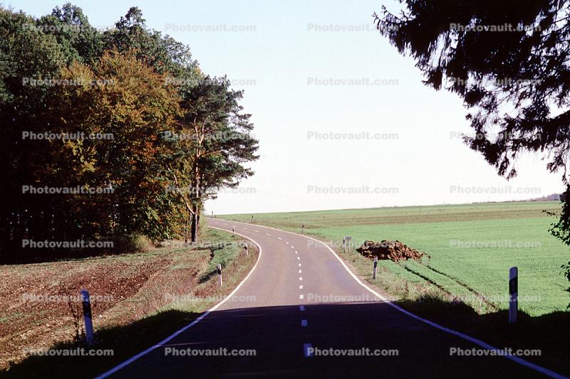 Bavaria, Road, Roadway, Highway
