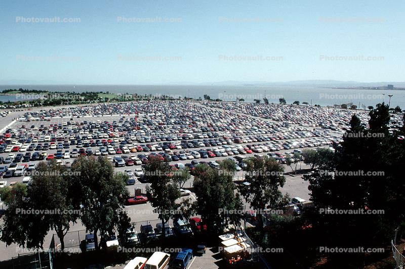 parking lot, Vehicle, Car, Automobile, Sedan, parked cars, stalls
