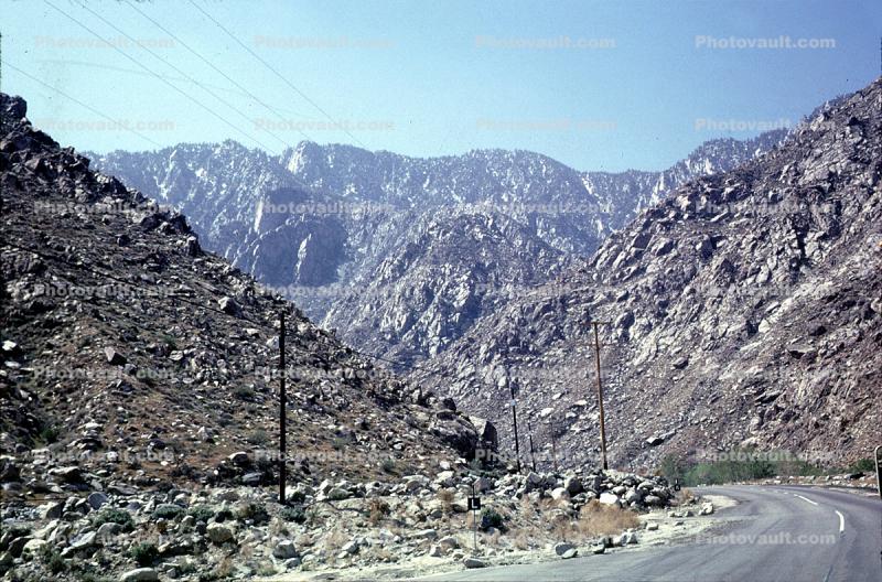 Road, Roadway, Highway, Palm Springs, California