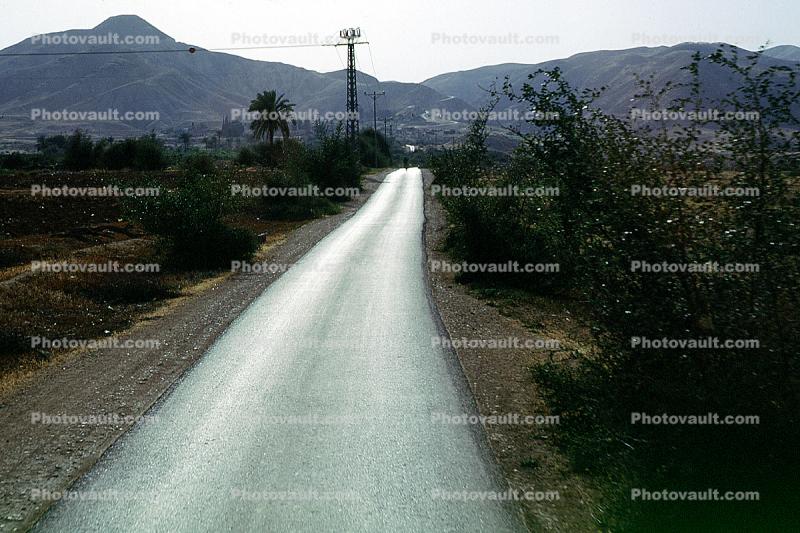 Jericho, Road, Roadway, Highway