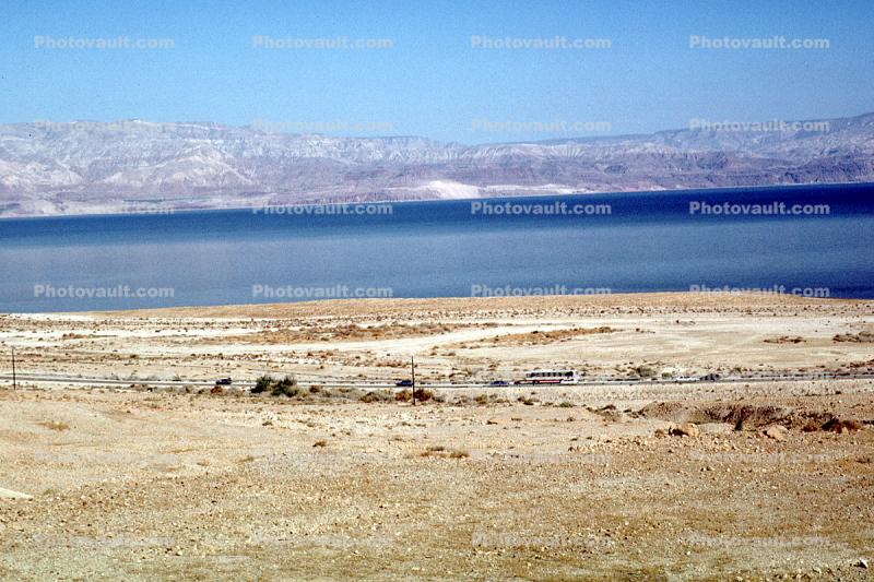 Dead Sea, Road, Roadway, Highway, Highway-90, Endorheic Lake
