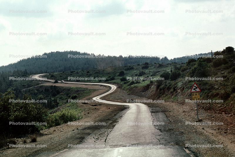 S-curve, Road, Roadway, Highway, Judea