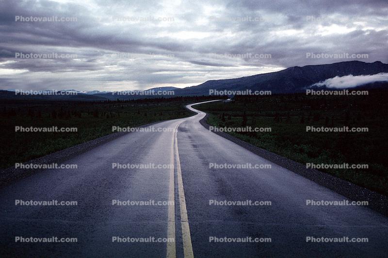 S-curve, Road, Roadway, Highway