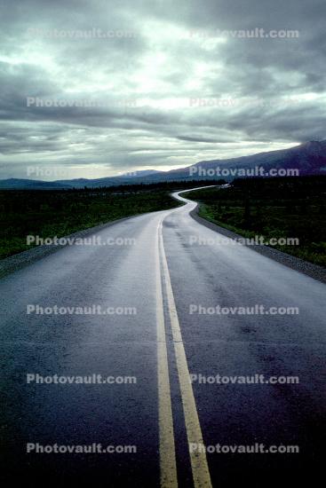 S-Curve, Road, Roadway, Highway