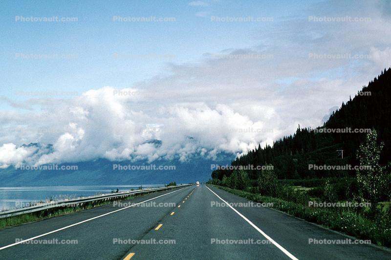 Road, Roadway, Highway-1, Portage, Kenai Peninsula