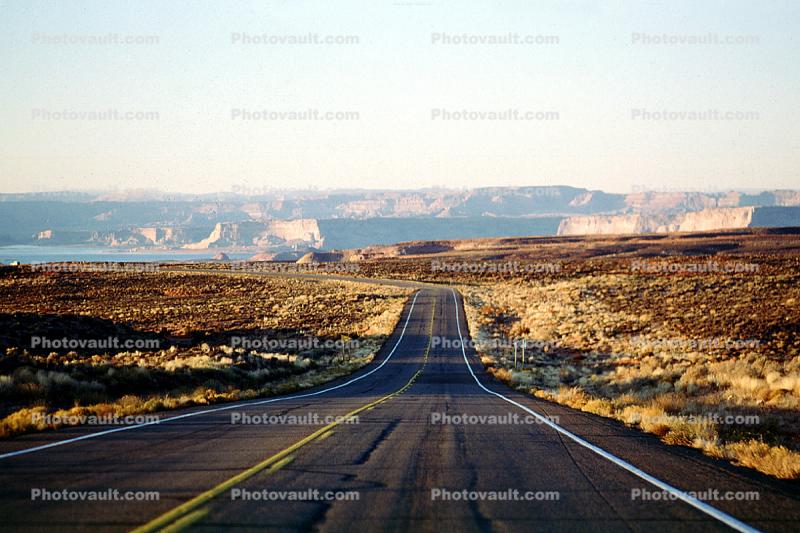 Road, Roadway, Highway-98, near Page, Arizona