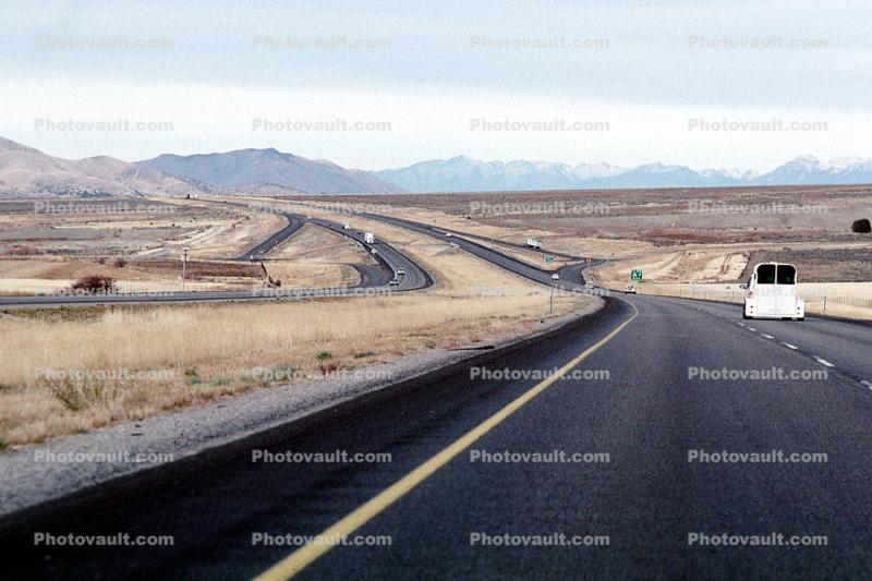 soft curve, Road, Roadway, Highway-28, Utah