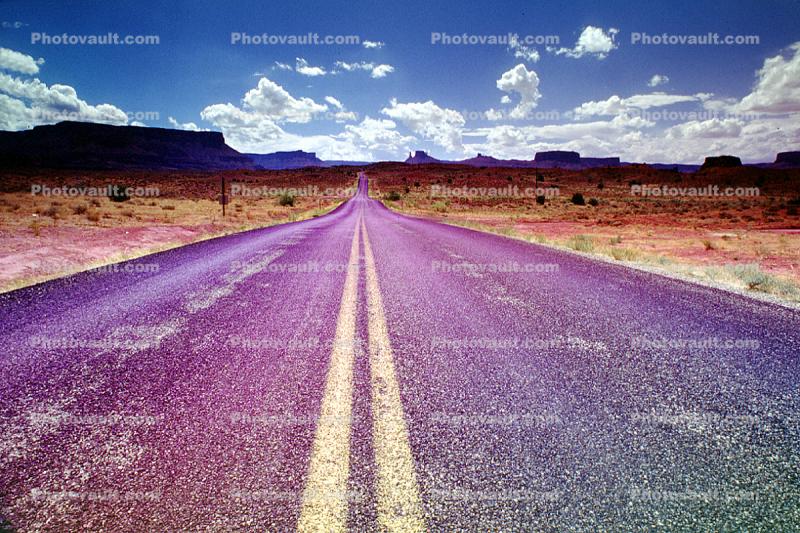 Highway 128, Road, Roadway, Castle Valley, east of Moab Utah