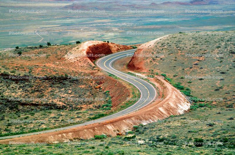 Vermillion Cliffs, Arizona, Road, Roadway, Highway