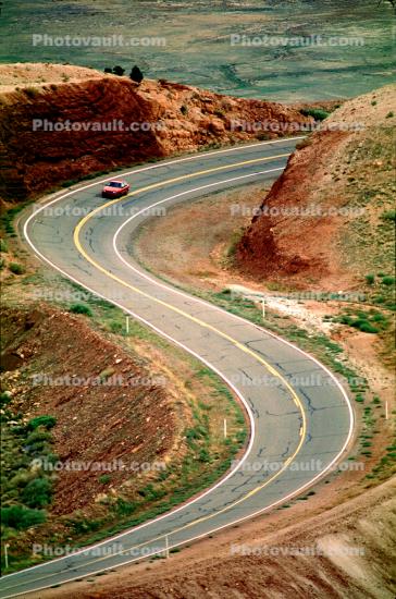 Vermilion Cliffs, Arizona, Road, Roadway, Highway