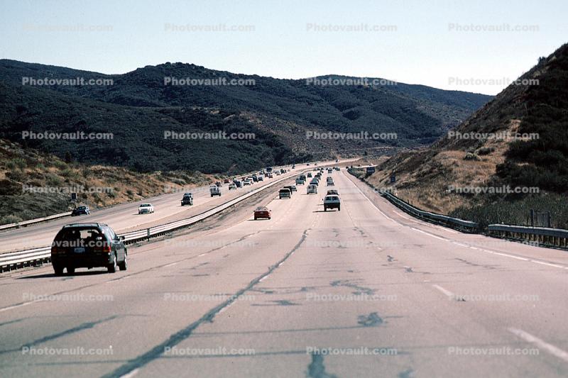 Interstate highway I-5, Road, Roadway, Highway, car, sedan, automobile, vehicles