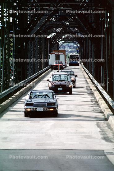 Royal Alexandra Interprovincial Bridge, steel truss cantilever bridge, Ottawa River