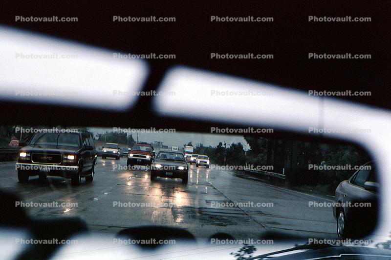 mirror reflection, Road, Roadway, Highway, cars
