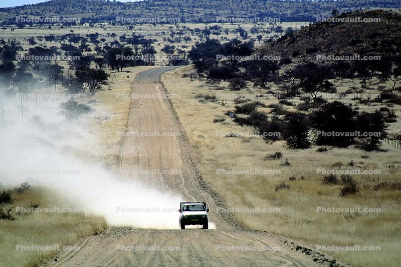 car, dust, desert, Dirt Road, Roadway, Highway, unpaved