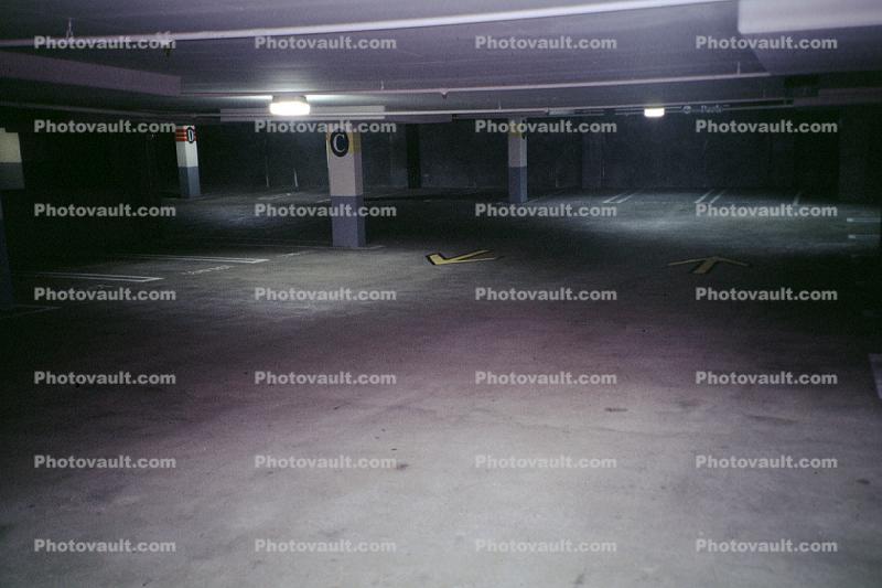 Empty Parking Garage