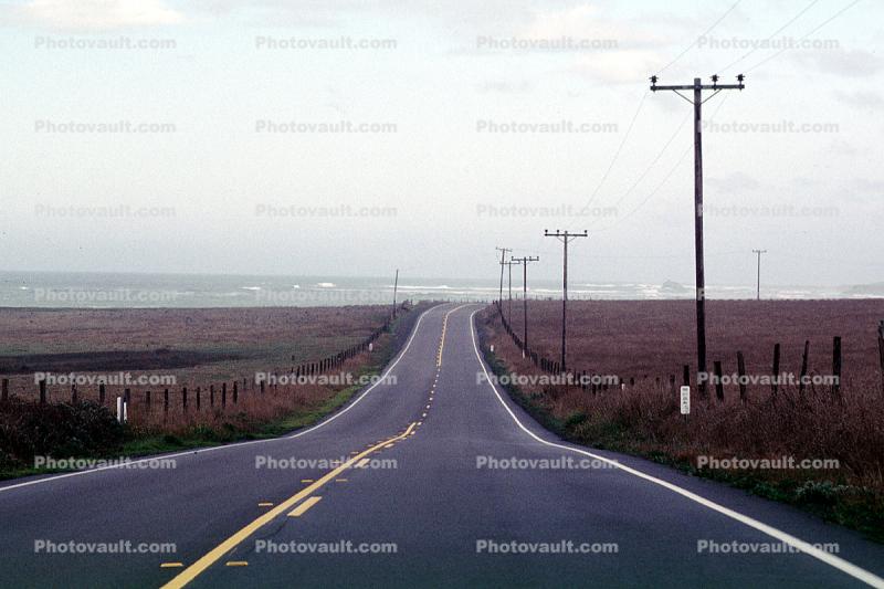 Road, Roadway, Highway, ocean
