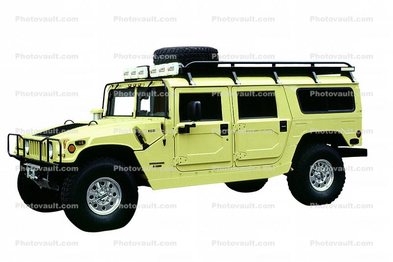 Hummer, Hum Vee, automobile, photo-object, object, cut-out, cutout