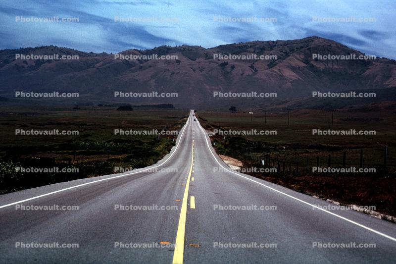 Road, Roadway, Highway, Vanishing Point