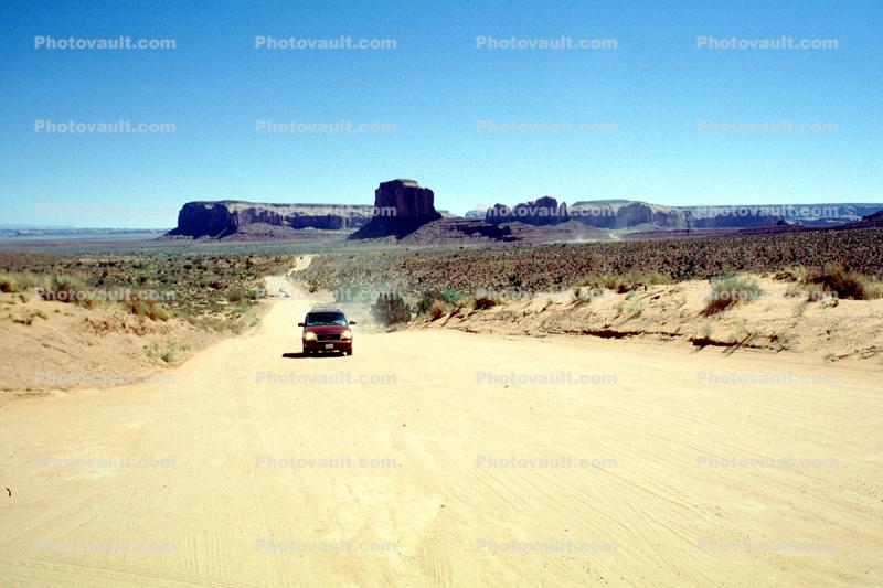 Dirt road, unpaved