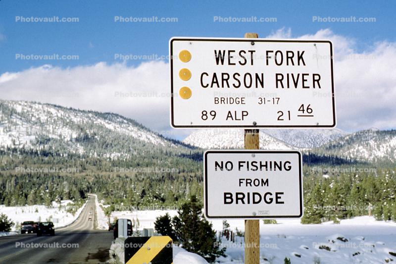 West Fork Carson River, bridge 31-17, Sierra-Nevada Mountains, California