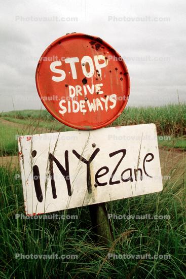 stop, Drive Sideways, iNYeZane