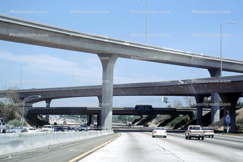 overpass, Freeway, Highway, Interstate, Road