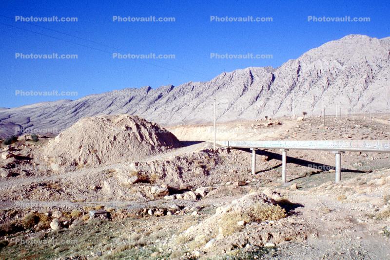 Barren Landscape, Desert, Bridge, Baba Yadegar, Road, Roadway, Highway
