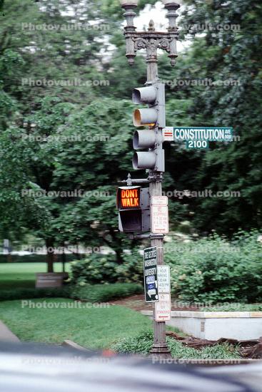 Traffic Signal Light, sign chaos, Washington DC, Freeway, Highway, Interstate, Road