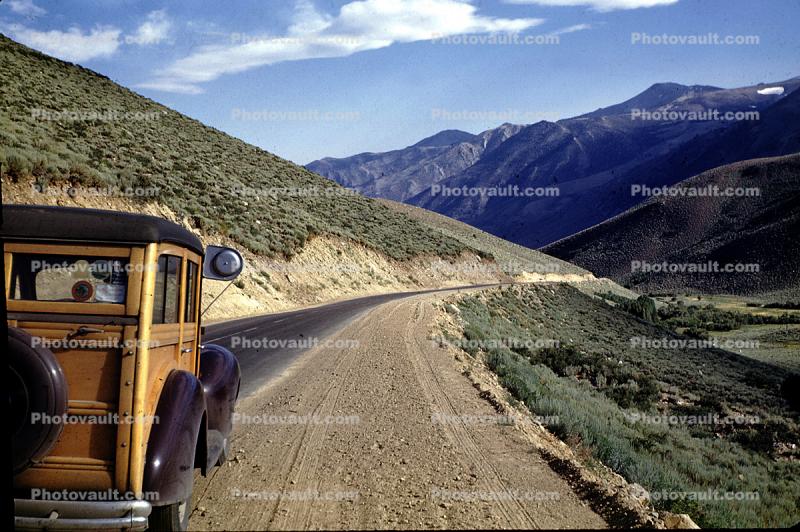 Road, Roadway, Highway, Woody, 1950s